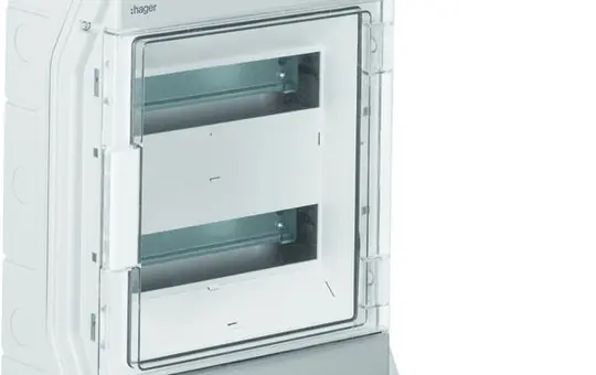 HAGER VE212PN AP small distributor Vector UV-stable 2 rows, 24 HP