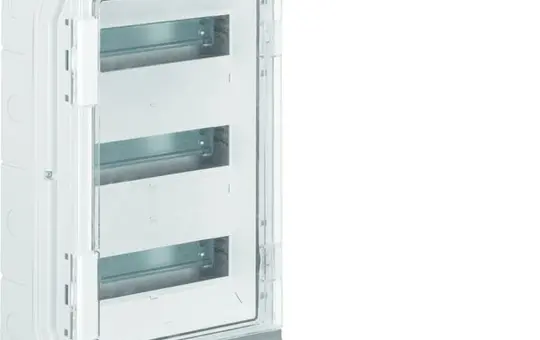 HAGER VE312PN AP small distributor Vector UV-stable 3 rows, 36 HP