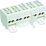 HAGER KH25C main line branch clamp finger safe 5-pin | pure white | 25 mm²