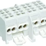 HAGER KH24C main line branch clamp finger safe 4-pin | pure white | 25 mm²