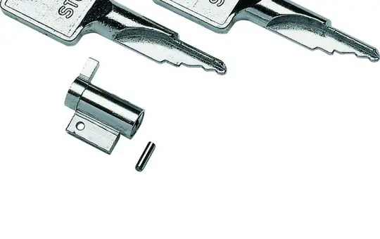 HAGER VZ313 accessory for mini distributor Gamma Door lock