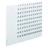 HAGER ZZ90C labeling sheets universZ 1-108