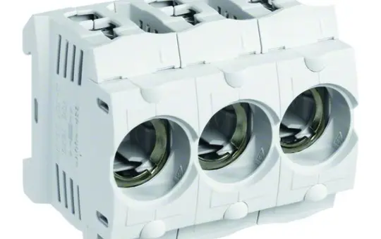 HAGER LD046 fuse base D02, 63 A, 3-pole