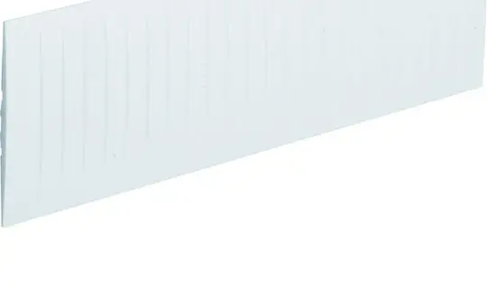 HAGER ZZ35S cover strip lockable for UAR hood 12 TE