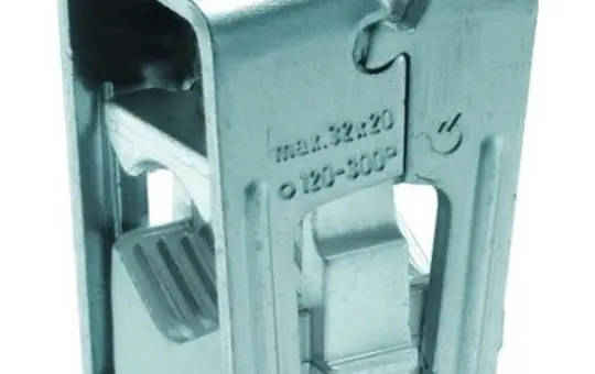 HAGER KS30C busbar clamp for Al/Cu conductors 20/30x5/10mm | 120-300