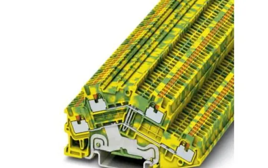 PHOENIX 3214673 double-decker terminal PTTBS for PE | green/yellow | 1,5 mm²