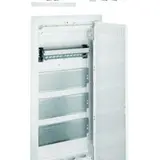 HAGER VU48NW small distributor Volta Multimedia flush-mounte 4 rows, with slotted sheet steel door