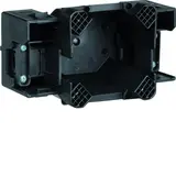 HAGER G2744 device installation box C-profile 1-way for CEE sockets | anthracite