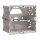 HAGER GLT5000 device installation box C-profile 1-fold for switch programs | light gray