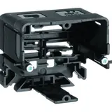 HAGER GLS5510 device installation box C-profile 1-fold for data technology | black