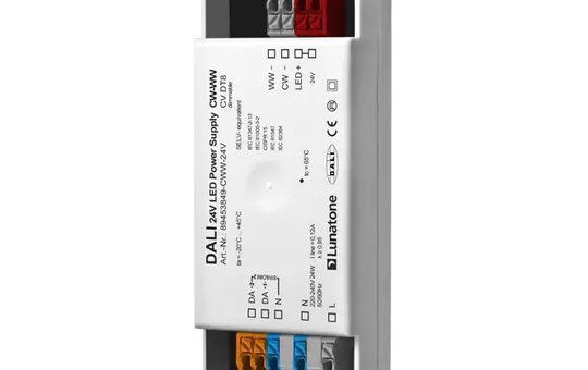 LUNATONE 89453849-CWW-24V DALI LED power supply 24 V DT8 TW, 1A