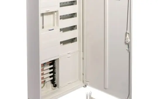 HAGER ZB322P15 complete cabinet 2 fields, 1 ZP, APZ (Region East, SN, ST South) | 1100 mm