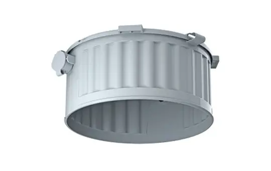 KAISER 1282-00 HaloX installation housing In-situ concrete, without tunnel | Ø 180 mm