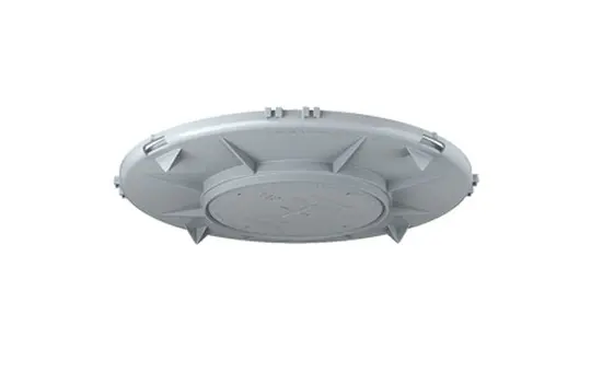 KAISER 1282-02 front part for HaloX 180 installation housing Lamp cover | Ø 110 mm