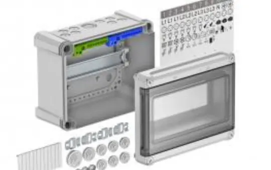 OBO BETTERMANN 2008848 small distributor SDB 1 row, 9 HP, plug-in terminals, PC