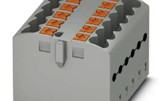 PHOENIX 3273286 distribution block PTFIX 12-fold | gray | 2,5 mm²