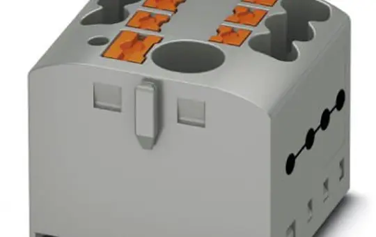 PHOENIX 3273330 distribution block PTFIX 7-fold | gray | 2,5 mm²