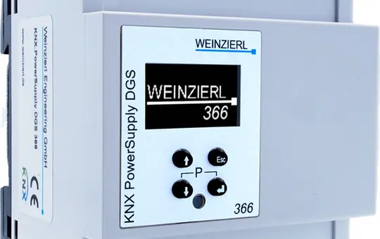WEINZIERL 5207 KNX bus power supply 640 mA, diagnostic function