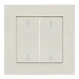 LINGG&JANKE 87877-RW rocker for pushbutton sensor 2-fold, arrow | pure white shiny