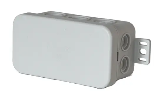 F-TRONIC 7340141 surface-mounted wet room junction box 75x37 mm