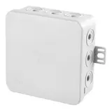 F-TRONIC 7340038 surface-mounted wet room junction box 85x85 mm