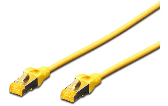 Patch cable Cat.6a S/FTP 1694383 yellow | 0,25 m