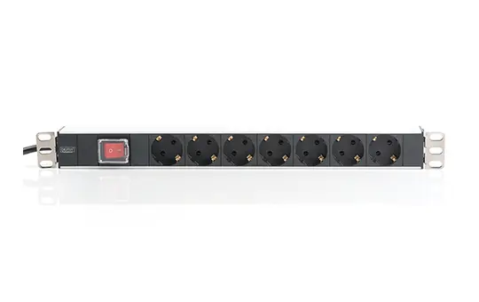 Socket strip with aluminum profile 1695513 7-fold | 2 m