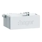 HAGER ZZ45WAN2PP RJ45 socket Patch/Patch, 180°