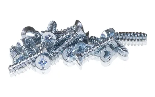 F-TRONIC 9920023 device screws, combination cross slot 3,2x25mm