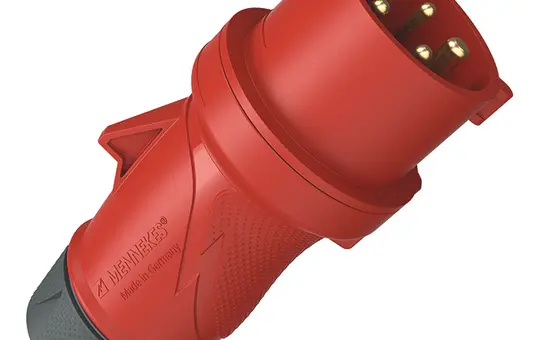 MENNEKES 13523 PowerTOP Xtra S SafeCONTACT plug 32A, 5-pin, 400V