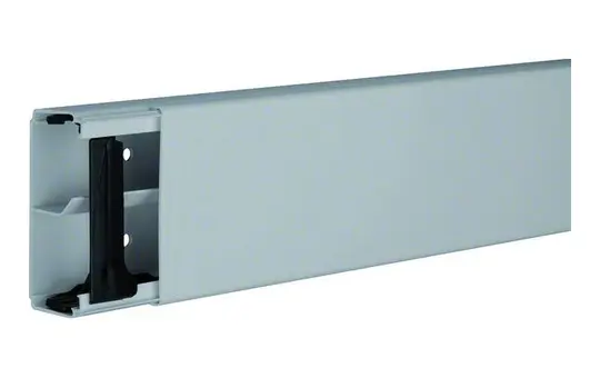 HAGER LF4009107030 tehalit cable routing duct complete Plastic, with divider | stone gray | 40x90 mm