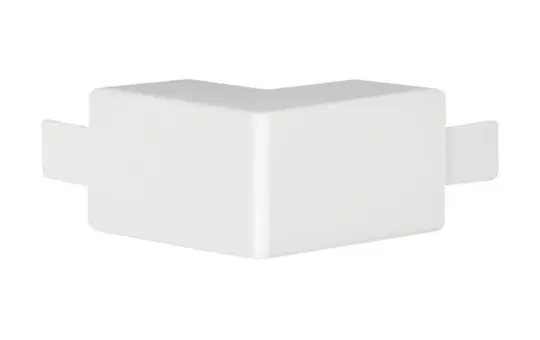 HAGER LF3003039016 tehalit cable duct external corner Plastic, halogen-free | traffic white | 30x30 mm