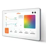 LUNATONE 86456840-P-W DALI-2 touch display Plus | white | 7 Zoll
