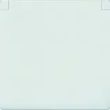 SIEMENS 5UH1204 cover plate with hinged lid pure white