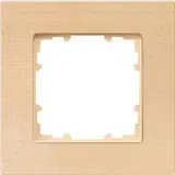 SIEMENS 5TG1101-4 cover frame delta miro wood 1-fold | beech
