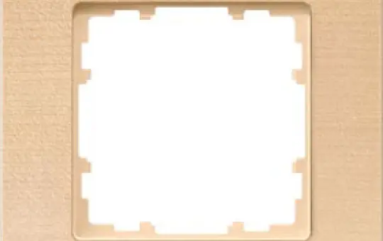 SIEMENS 5TG1101-4 cover frame delta miro wood 1-fold | beech
