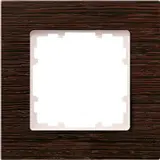SIEMENS 5TG11010 cover frame delta miro wood 1-fold | wenge