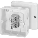 HENSEL DE9346 Cable junction box series D Clamps | white | 98x98 mm