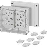 HENSEL DP9220 cable junction box series DP empty | gray | 119x139 mm