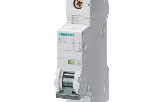 SIEMENS 5SY4102-7 circuit breaker type C 1-pole 2A, 10kA