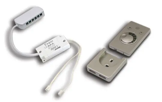 HERA 61500050523 Dimming controller radio 80 W 12-speed, add-on remote control