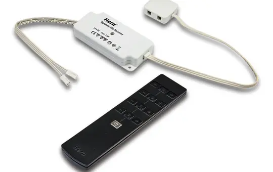 HERA 61500050532 Dynamic Controller Radio 75 W 4-way, 4-channel remote control