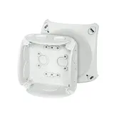 HENSEL DK0200G cable junction box series DK 93x93x62mm | gray | 2,5 mm²