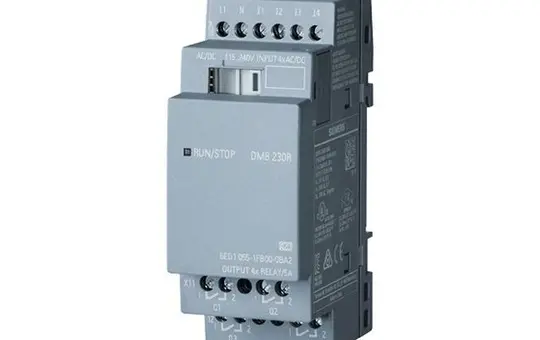 SIEMENS 6ED1055-1FB00-0BA2 LOGO! Expansion module 230 V 4DE/4DA, relay