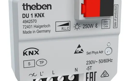 THEBEN DU 1 KNX dimming actuator UP 1-fold