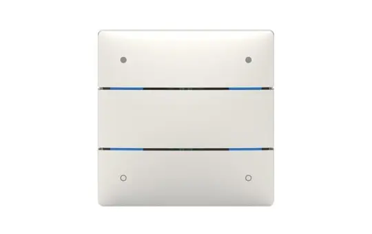 THEBEN iON 104 KNX KNX pushbutton sensor iON 4-fold | pure white shiny