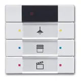 BUSCH-JAEGER KNX pushbutton sensor IR 