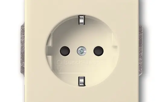 BUSCH-JAEGER 20EUC-82 SCHUKO socket Future standard | ivory white