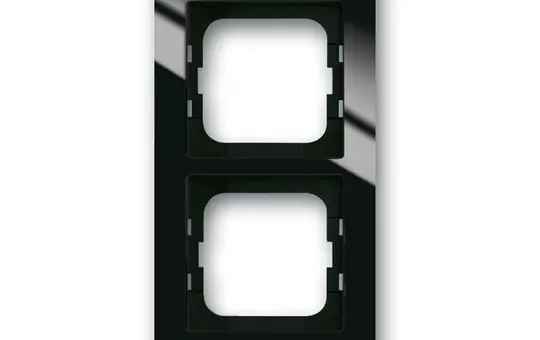 BUSCH-JAEGER 1722-281 cover frame Axcent 2-fold | black