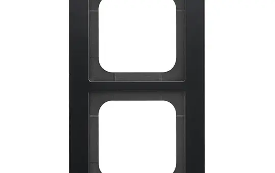 BUSCH-JAEGER 1722-275 Axcent cover frame 2-fold | matt black